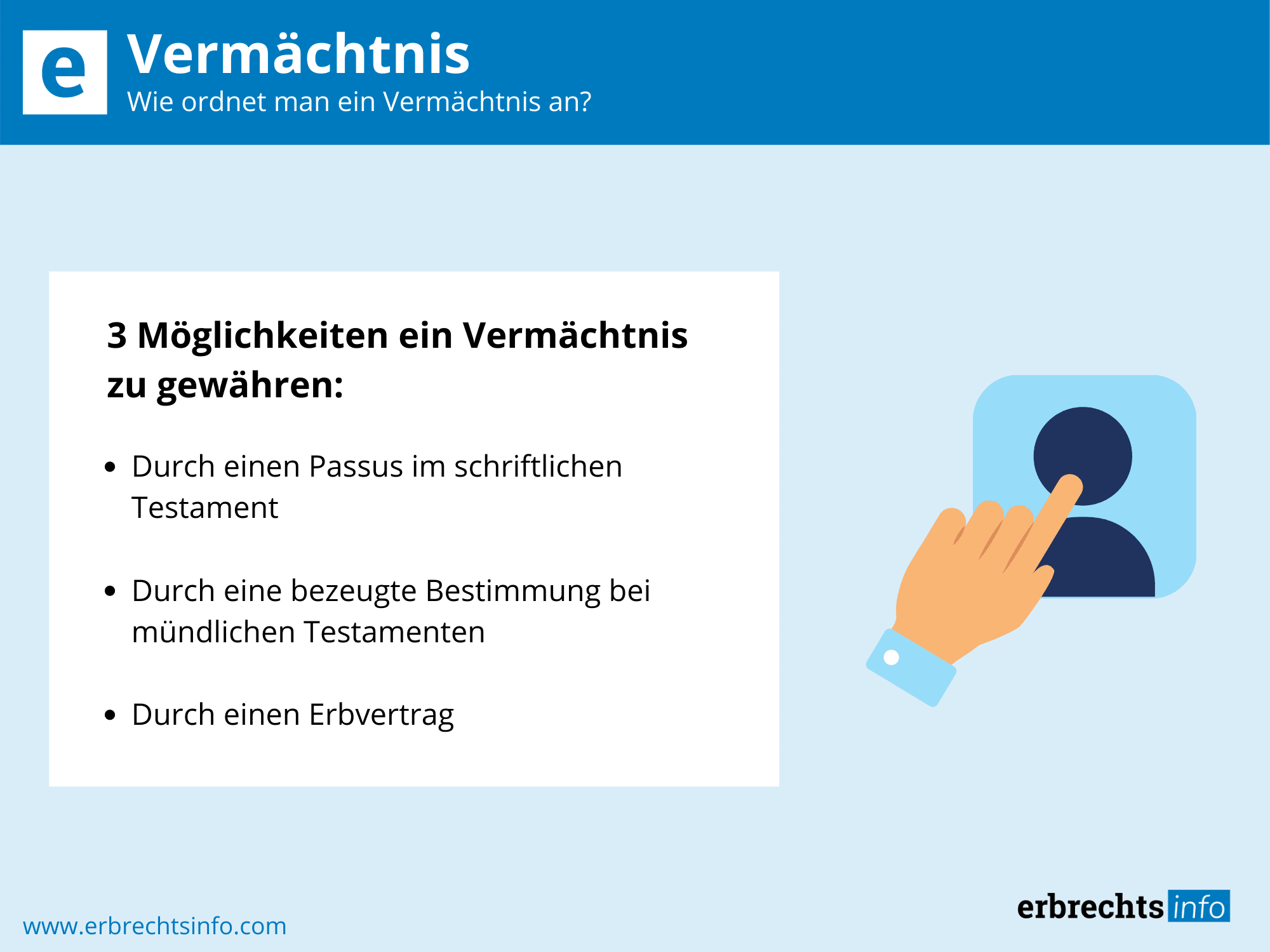 Das Vermächtnis in Deutschland Rechtslage Infos Besonderheiten